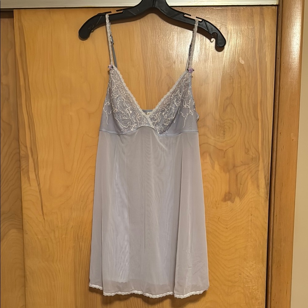 Felina Lingerie Xl Elegant Lace Trim slip gown